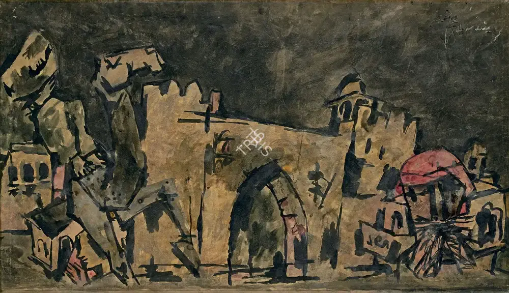 Husain, M.F. (Artist). Untitled, c.1960 | Painting
