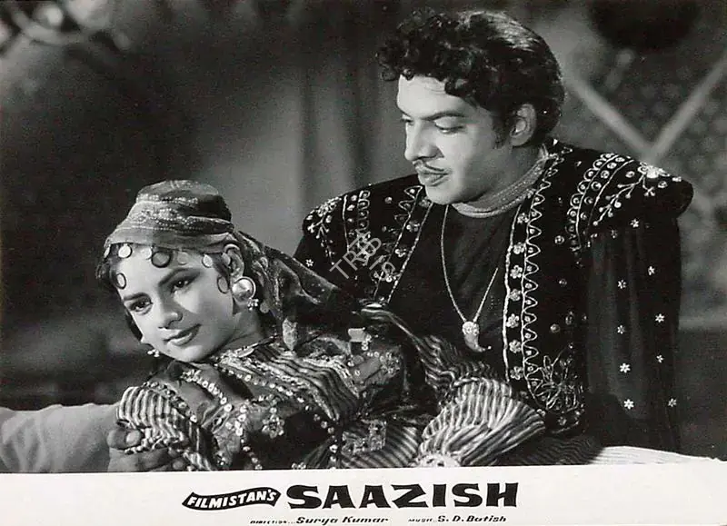 Kumar, Surya (Director), Saazish, 1959 | Lobby Card | CinemaEducation | 00826304