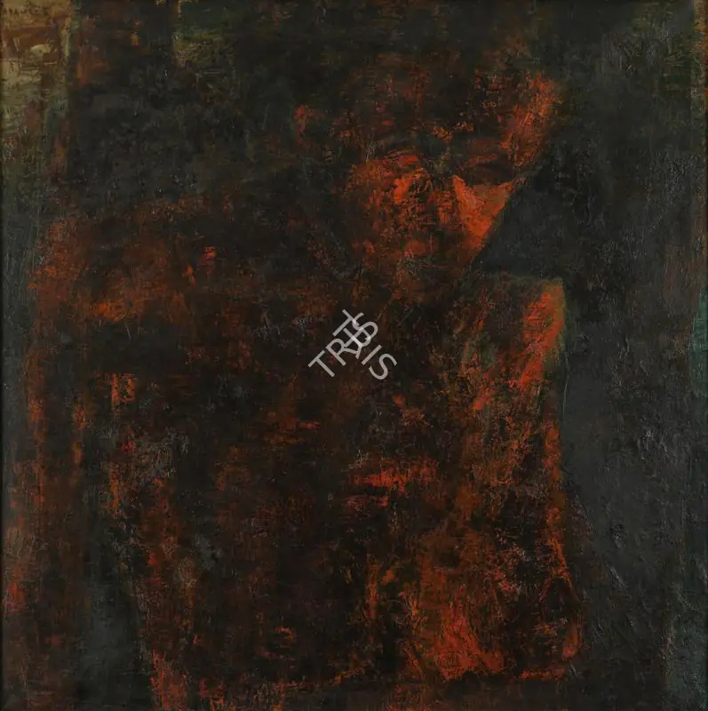 Padamsee, Akbar (Artist). Untitled. Oil on canvas, 1965 | Painting | FineArts | 00595739