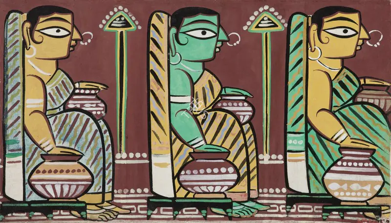 Roy, Jamini (Artist). Untitled, n.d. | Painting