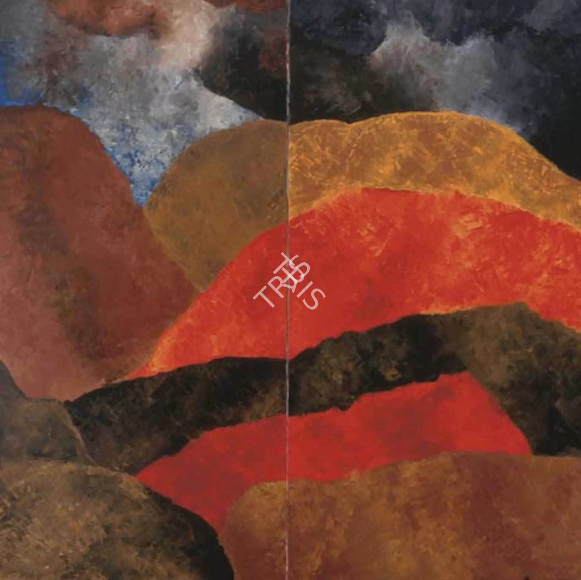 Padamsee, Akbar (Artist). Mirror Image. Oil on canvas, 2004 | Painting | FineArts | 00598917