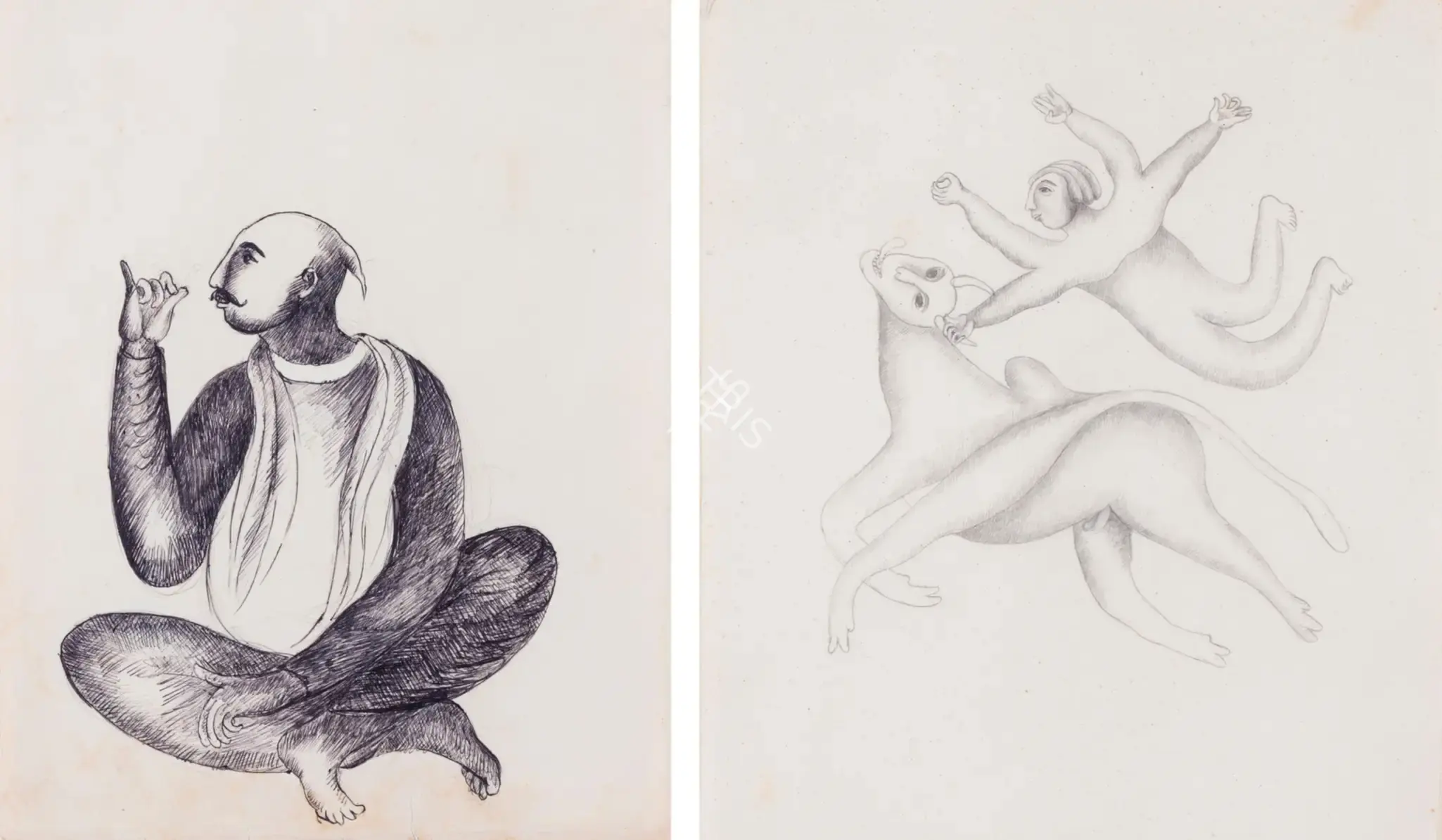 Bawa, Manjit (Artist). Untitled, n.d. | Drawing