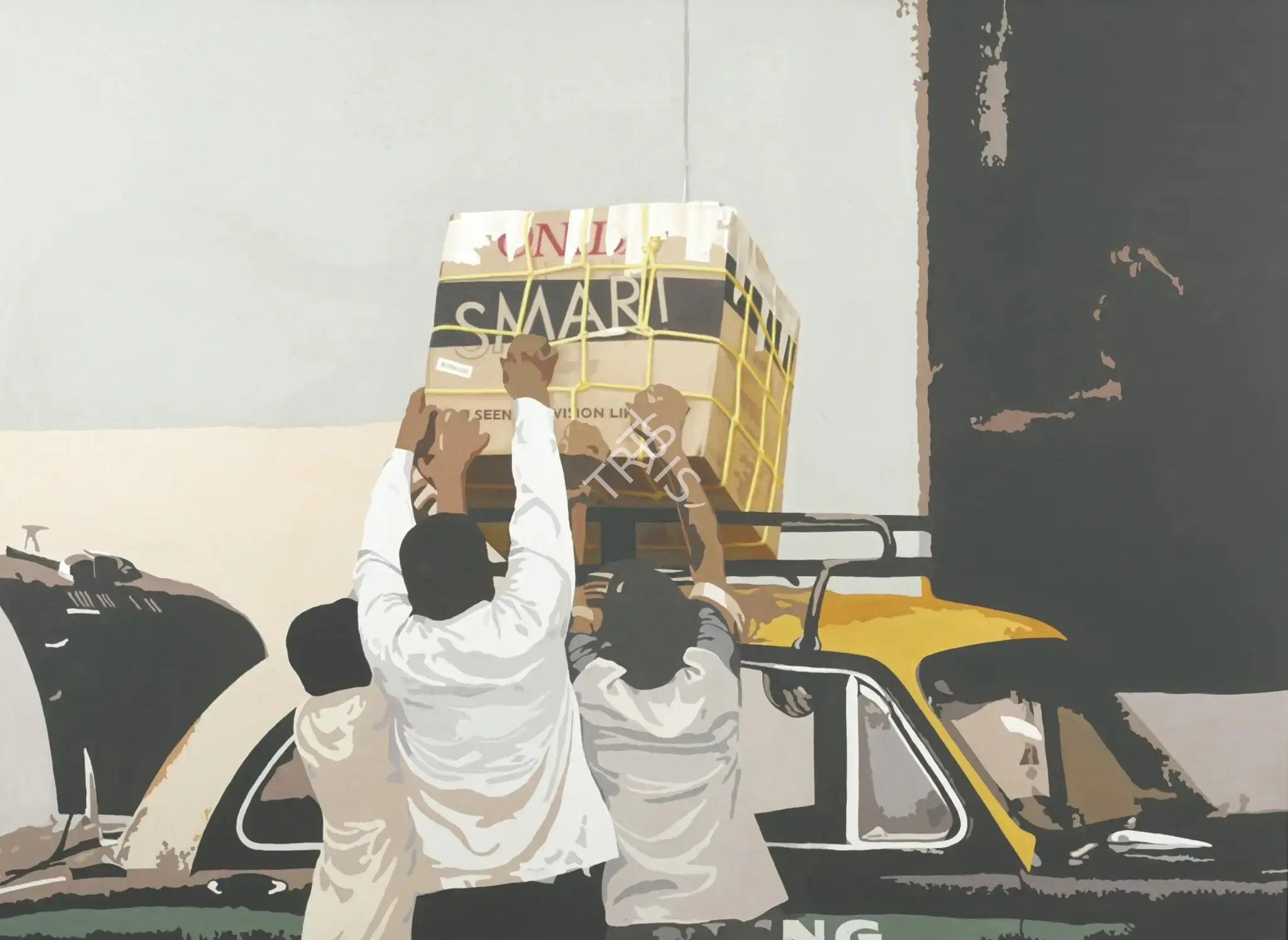 Gupta, Subodh (Artist). Saat Samundar Paar V. Oil on canvas, n.d. | Painting | FineArts | 00645119