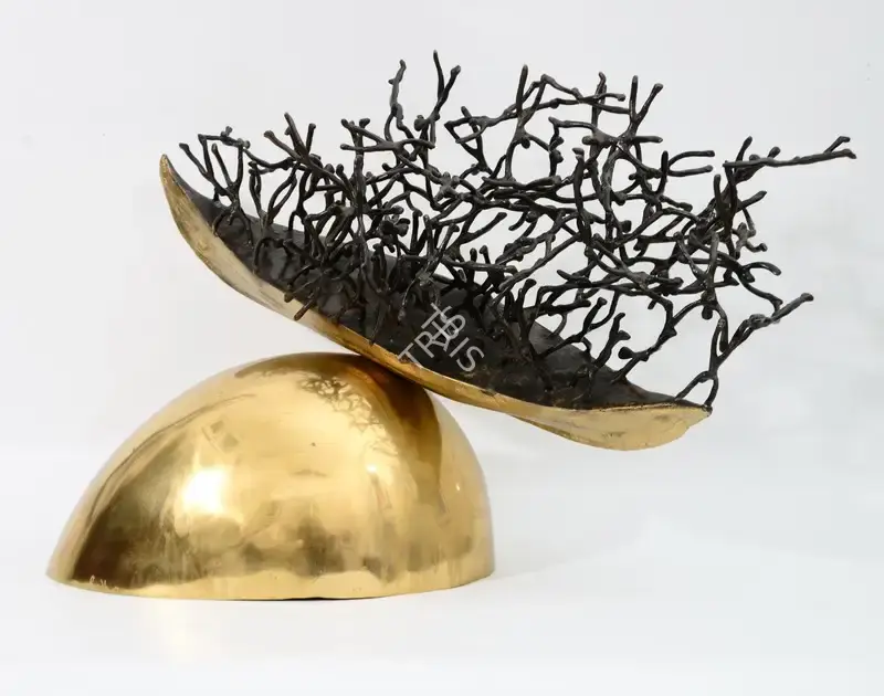 Radhakrishnan, K.S. (Artist). Smotth Sailing of the Boat, 2021 | Sculpture