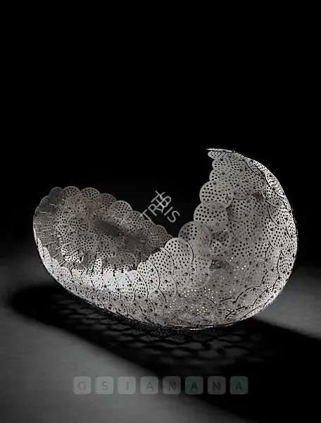 Suleman, Adeela (Artist). Untitled. Steel sieves, steel nuts and bolts, n.d. | Sculpture | FineArts | 00576672