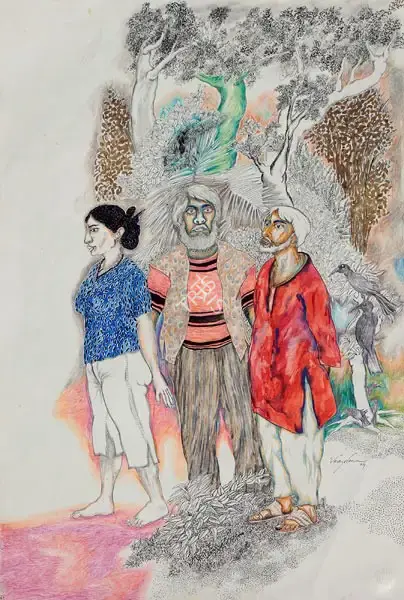 Naik, Viraj (Artist). Untitled, 2004 | Painting