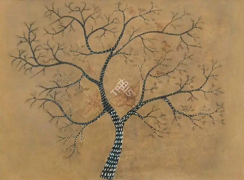 Shyam, Jangarh Singh (Artist). Untitled, n.d. | Painting