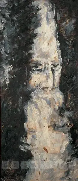 Roy, Bireshwar (Artist). Portrait Of Rabindranath Tagore. Oil on board, 1930s | Painting | FineArts | 00375362