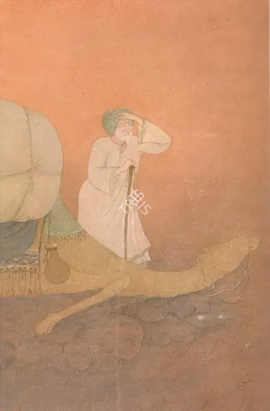 Chatterjee, Sanat (Artist). The last journey, n.d. | Painting