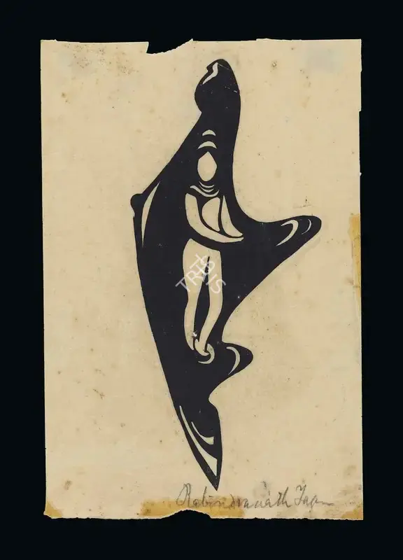 Tagore, Rabindranath (Artist). Untitled (Mother India), n.d. | Graphic Art