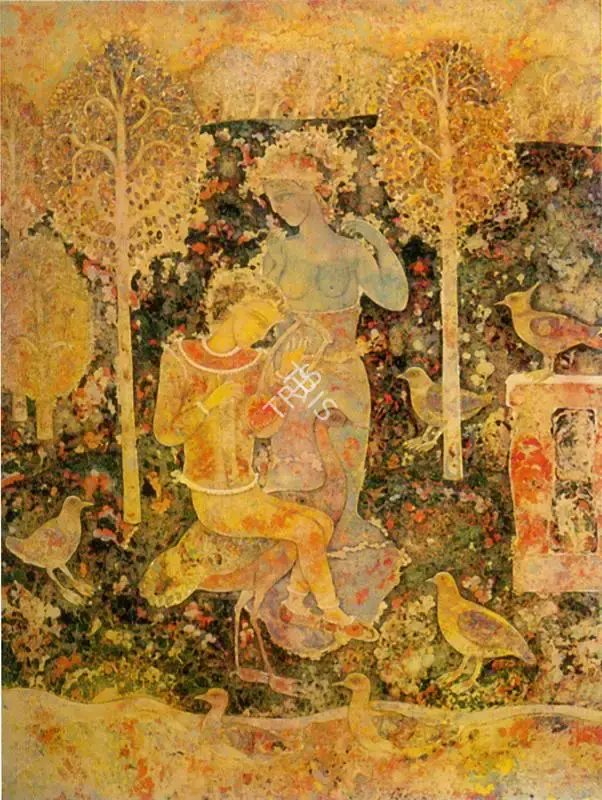 Burman, Sakti (Artist). Untitled, n.d. | Painting