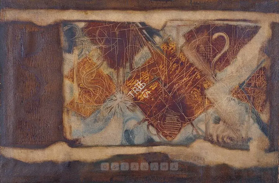 Swaminathan, J. (Artist). Untitled. Oil on canvas, c.1963 | Painting | FineArts | 00600818