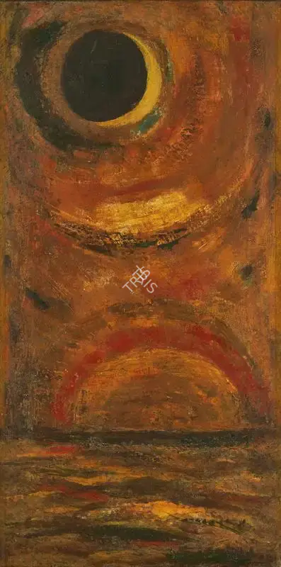Hebbar, K.K. (Artist). Untitled, 1964 | Painting