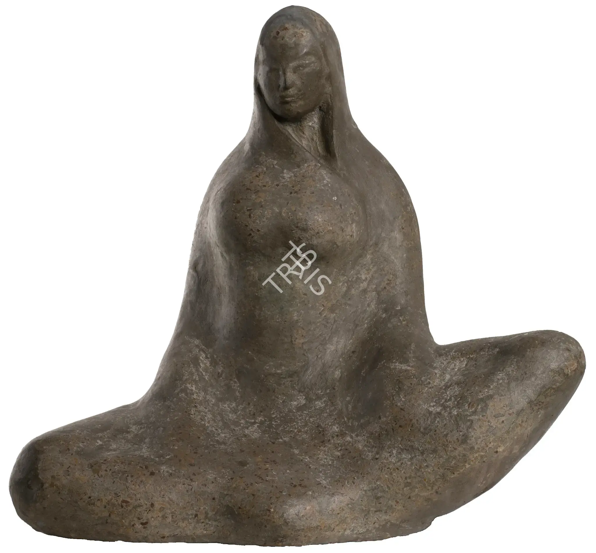 Sanyal, B.C. (Artist). Shrouded Woman, 1961 | Sculpture