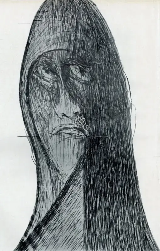 Tagore, Rabindranath (Artist). Untitled. n.d. | Marg, March 1961 | Painting | FineArts | 00674337