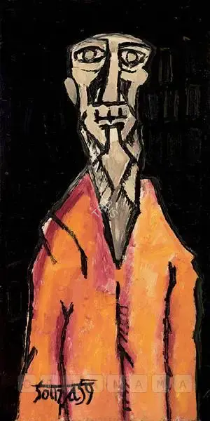 Souza, F.N. (Artist). Untitled, 1959 | Painting