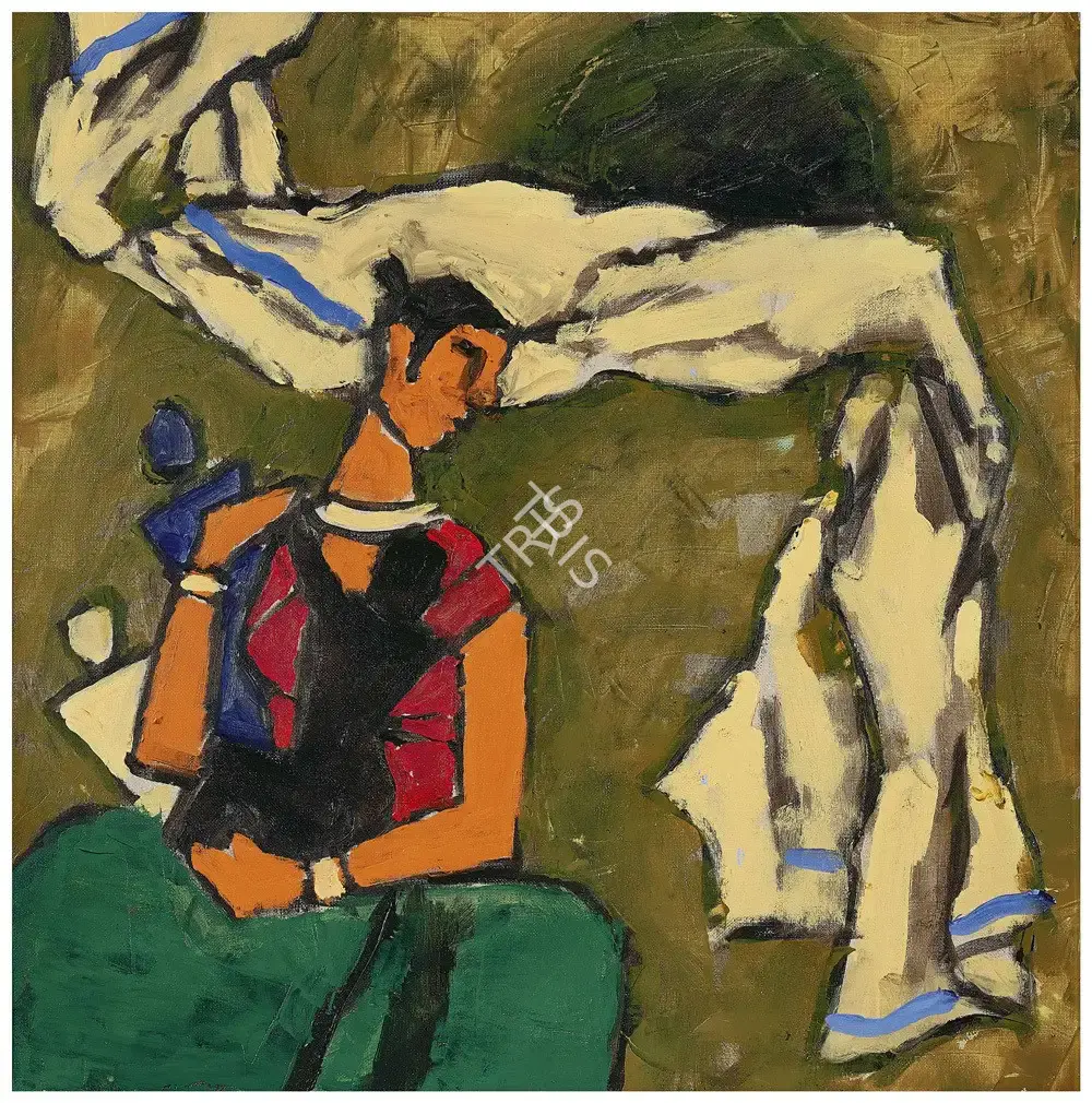 Husain, M.F. (Artist). Untitled, n.d. | Painting
