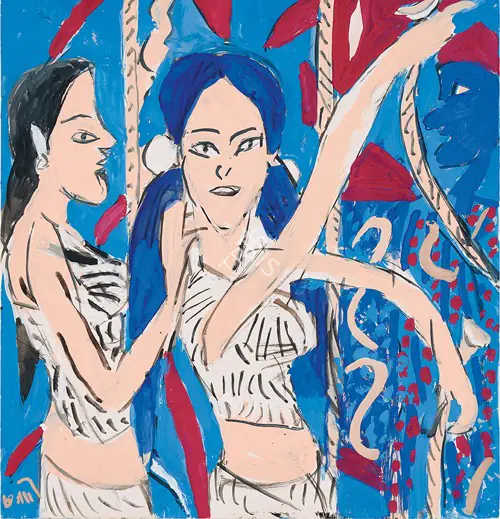 Subramanyan, K.G. (Artist). Untitled, n.d. | Painting
