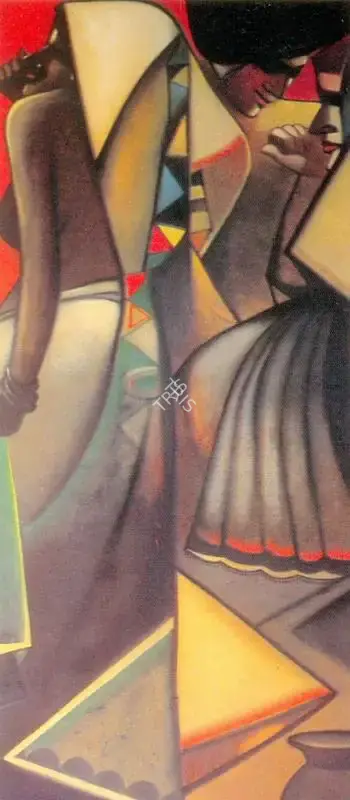 Maity, Paresh (Artist). Untitled, n.d. | Painting