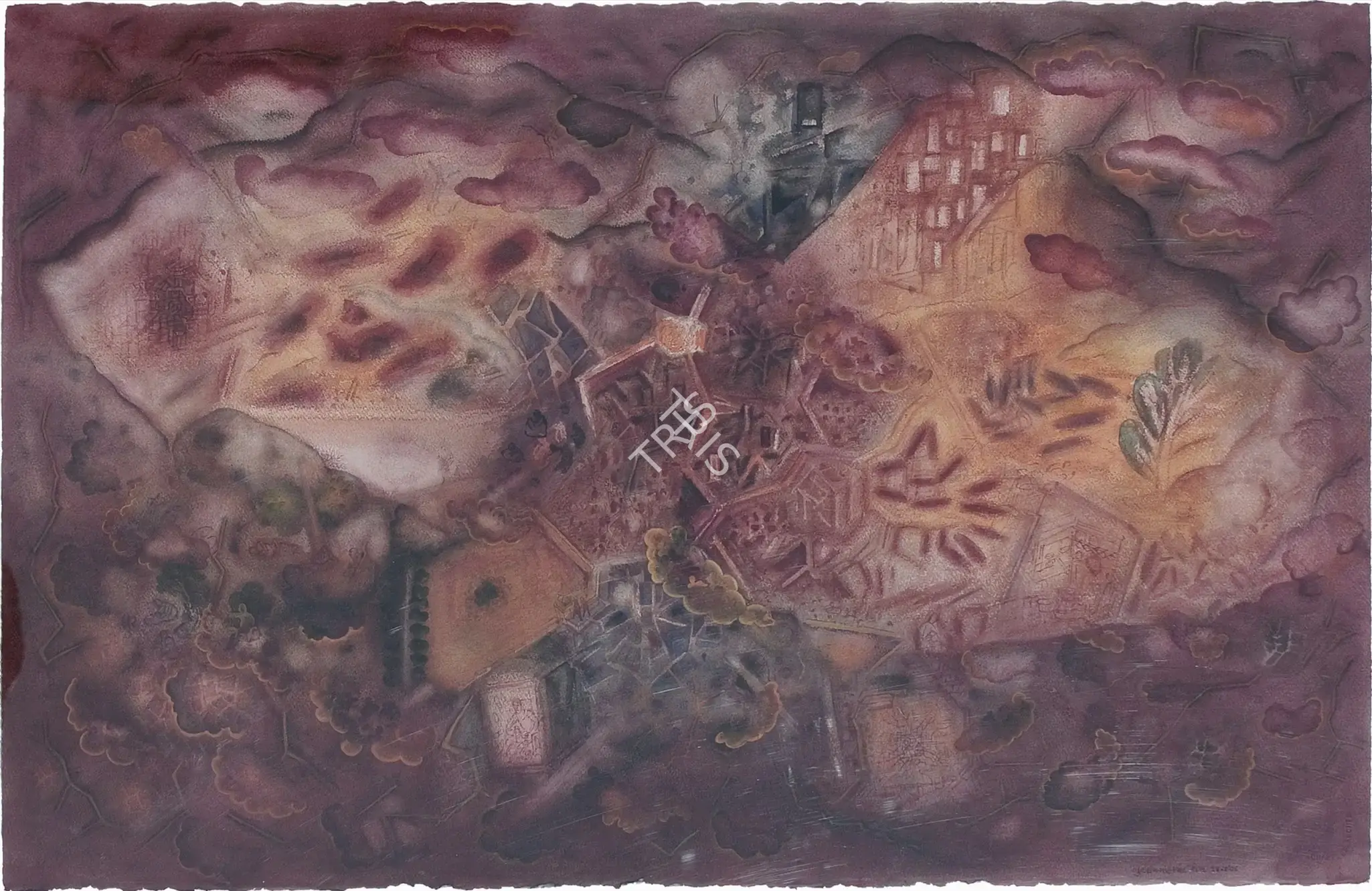 Sheikh, G.M. (Artist). Untitled. Watercolour on arches paper, 2008 | Painting | FineArts | 00644989