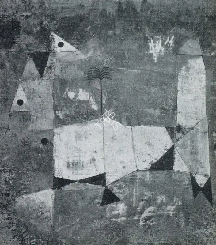 Gaitonde, V.S. (Artist). Princess's Shamiana, n.d. | Painting