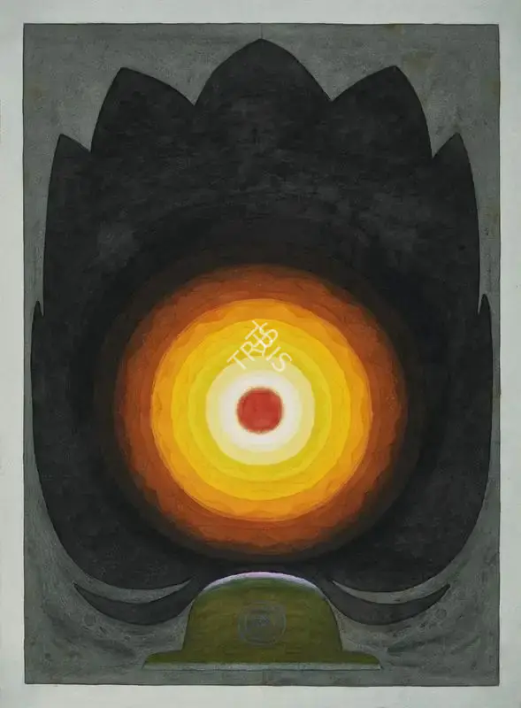 De, Biren (Artist). Untitled, 1990 | Painting