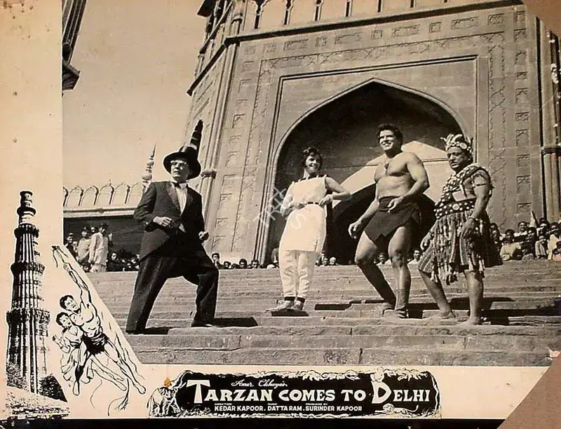Kapoor, Surinder (Producer), Tarzan Delhi Me, 1965 | Lobby Card | CinemaEducation | 00828502