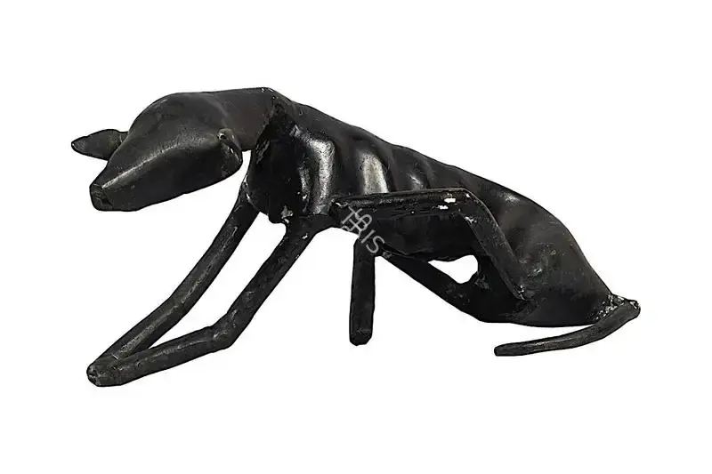 Hore, Somnath (Artist). Dog Series. Bronze, 1990 | Sculpture | FineArts | 00417859