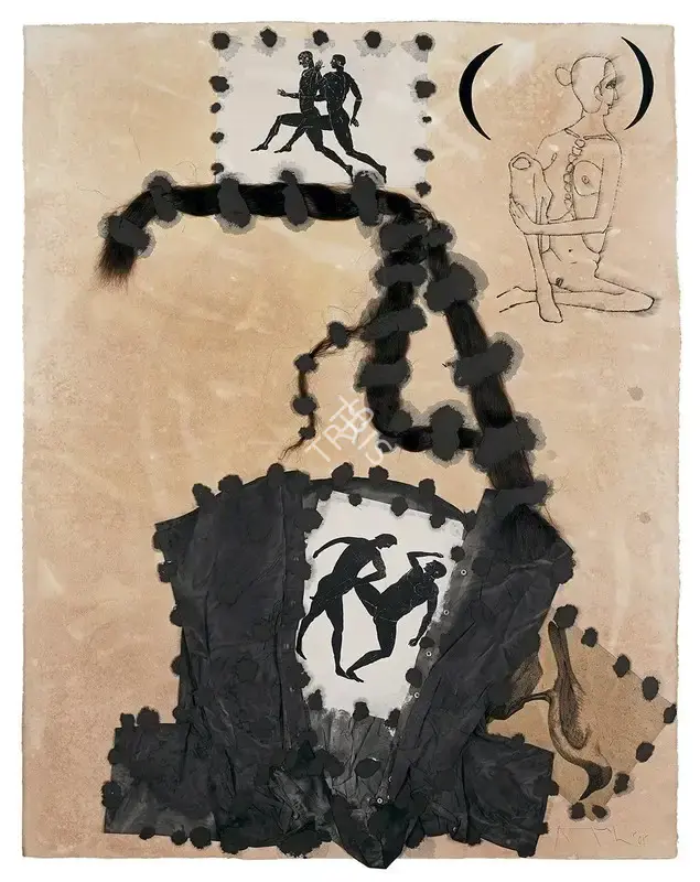 Dodiya, Atul (Artist). Men From Athens, 2005 | Painting