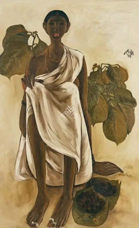 Prabha, B. (Artist). Untitled, 1982 | Painting