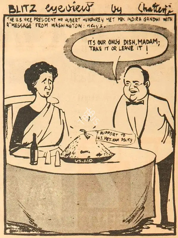 Chatterjee, Basu (Cartoonist). It's Our Only Dish, Madam, Take It or Leave It !, 1966 | Cartoons