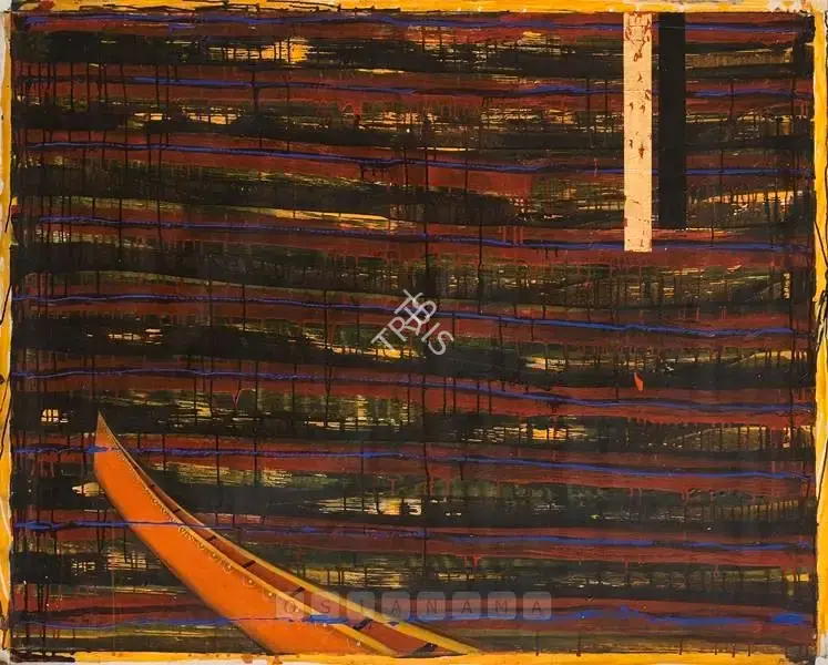 Iranna, G.R. (Artist). Untitled. Acrylic on canvas, 2002 | Painting | FineArts | 00755244