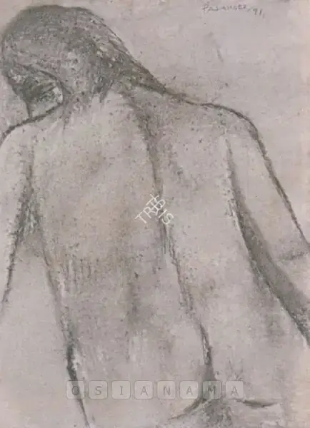 Padamsee, Akbar (Artist). Nude, 1991 | Painting