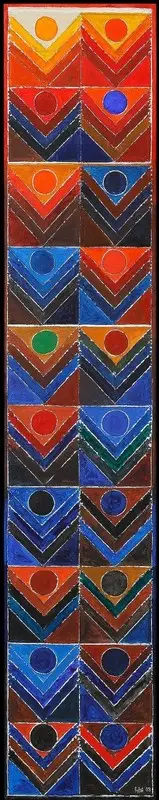 Raza, S.H. (Artist). Prakriti, 2008 | Painting