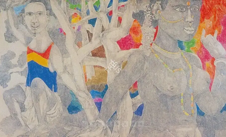 Goud, K. Laxma (Artist). Untitled, n.d. | Painting