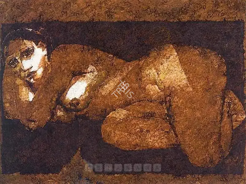 Sadequain (Artist). Untitled, 1968 | Painting
