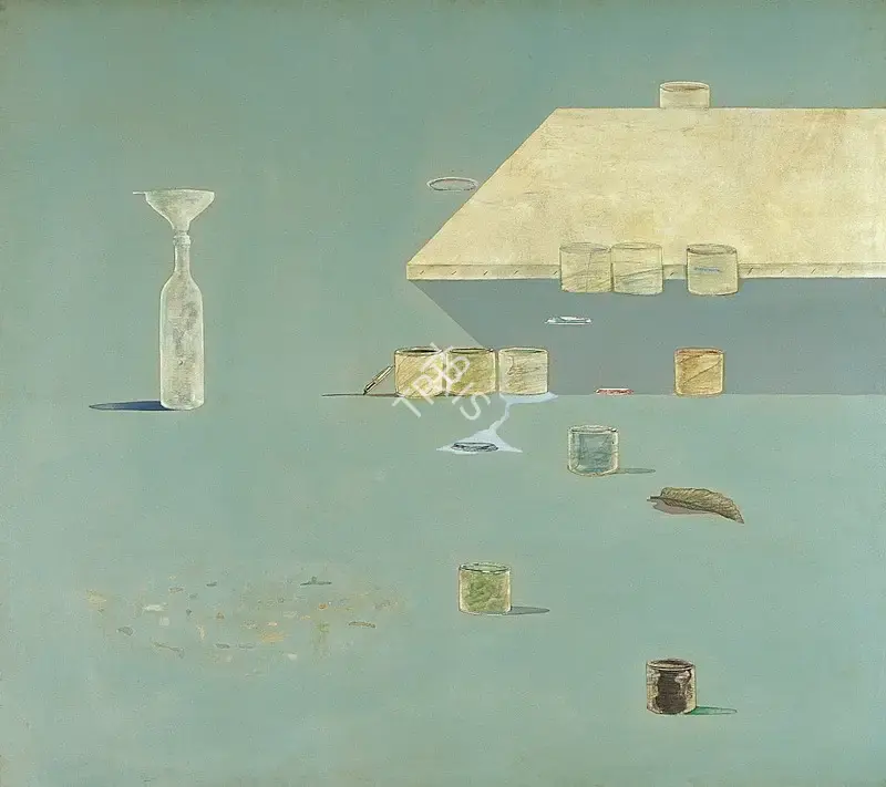 Barwe, Prabhakar (Artist). Canvas and Colours, 1989 | Painting
