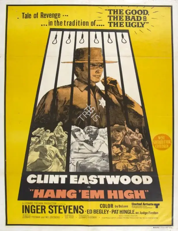Freeman, Leonard (Producer), Hang 'Em High, 1968 | Poster | CinemaEducation | 00789595