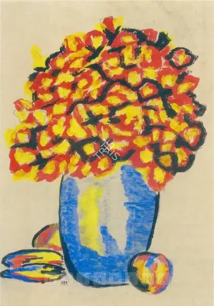 Ara, K.H. (Artist). Still Life, n.d. | Painting