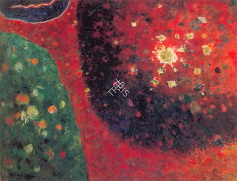 Hebbar, K.K. (Artist). War and Peace, 1991 | Painting