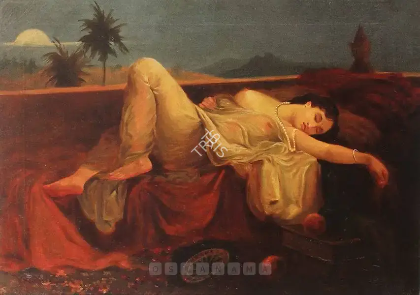 Mali, V.A. (Artist). Reclining Woman. Oil on canvas, n.d. | Painting | FineArts | 00375969