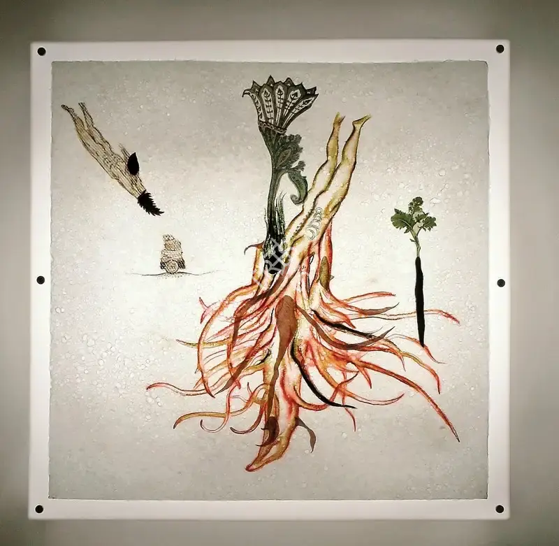 Sen, Mithu (Artist). In Transit 6 , 2011 | Collage