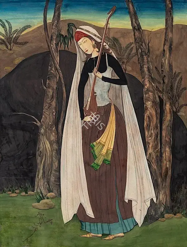 Chughtai, M.A.R. (Artist). Untitled, n.d. | Painting
