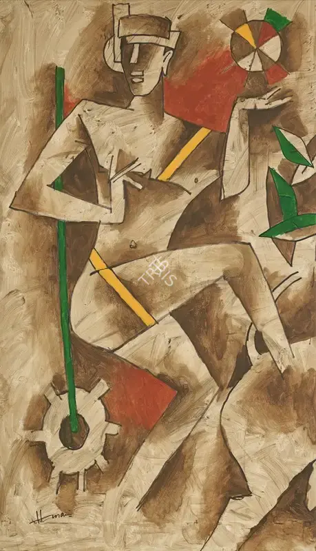 Husain, M.F. (Artist). OPCE 19, 2004 | Painting