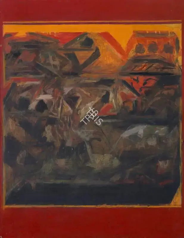 Raza, S.H. (Artist). Untitled, 1981 | Painting