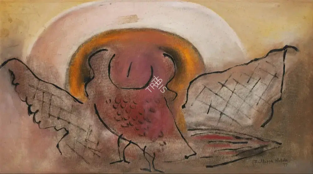 Naidu, Reddeppa (Artist). Untitled. Oil on canvas, 1977 | Painting | FineArts | 00603522