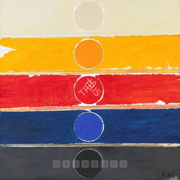 Raza, S.H. (Artist). Pancha Bindu, 2007 | Painting