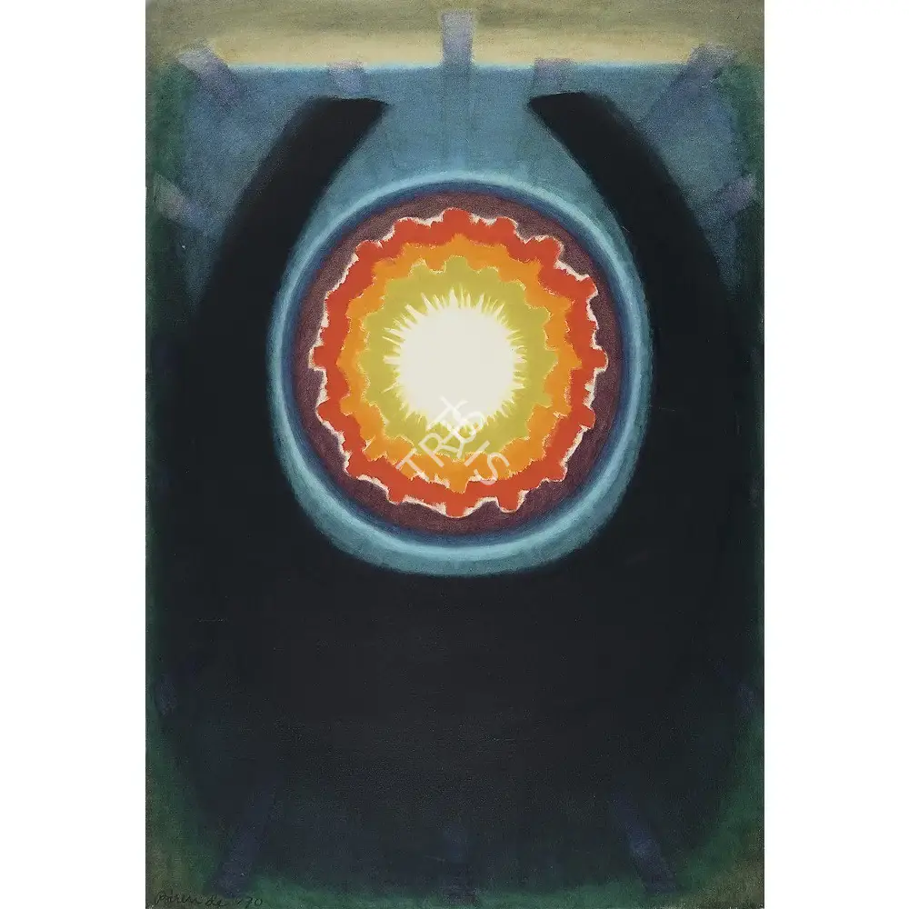 De, Biren (Artist). Untitled, 1970 | Painting