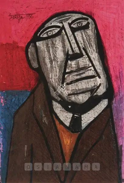 Souza, F.N. (Artist). Untitled, 1956 | Painting
