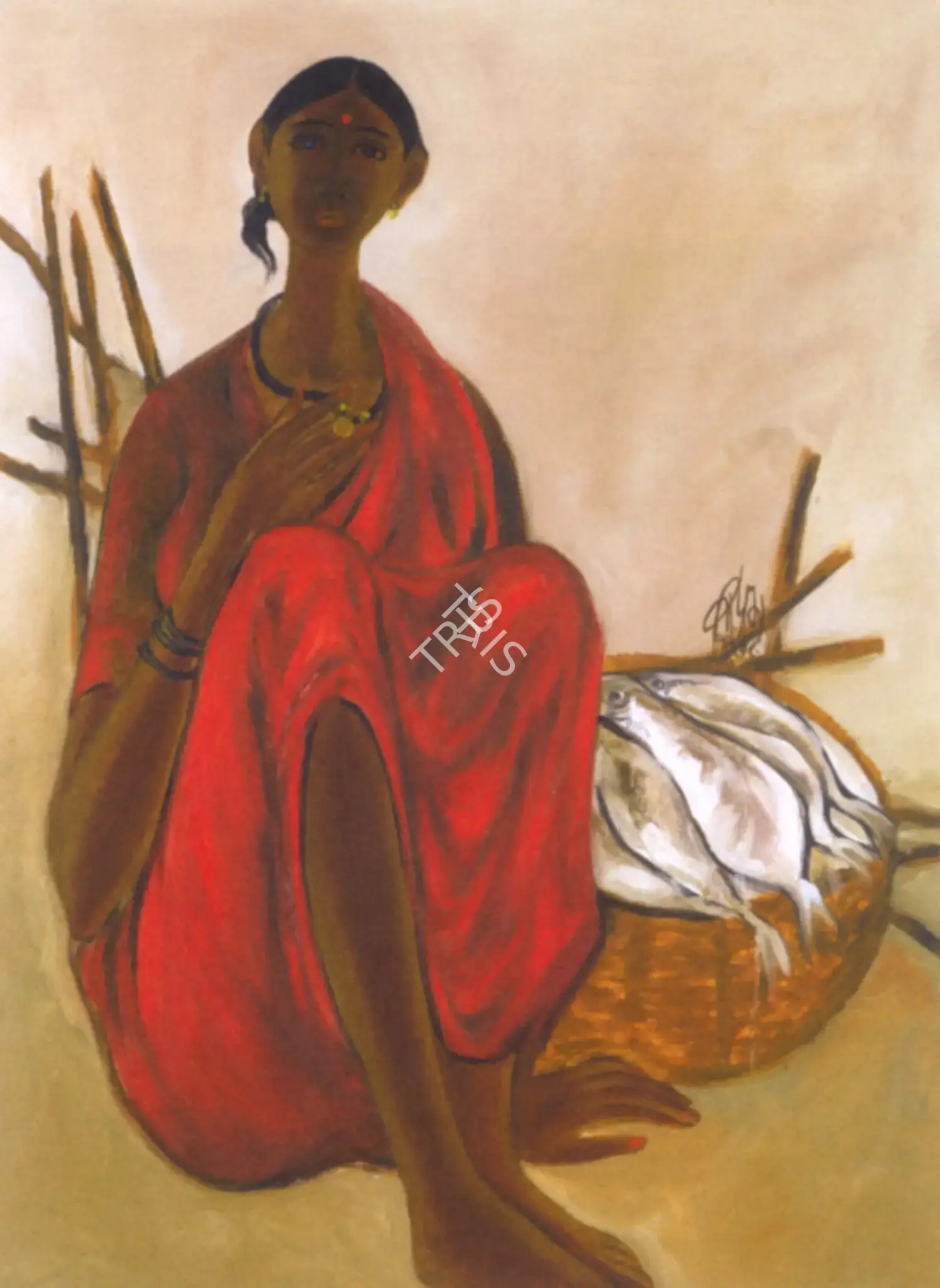 Prabha, B. (Artist). Untitled, 1978 | Painting